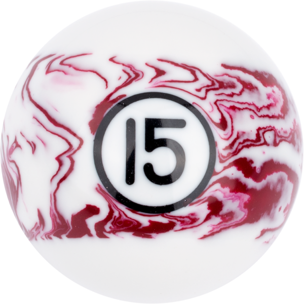 White Marble Replacement Ball - #15